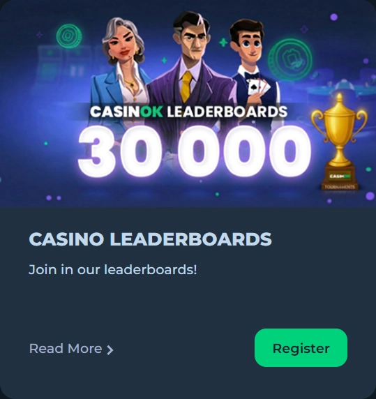 bonus-2 CasinOK leaderboards 30000 trophy characters